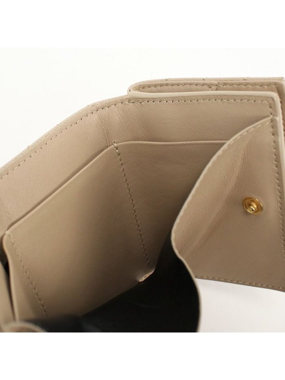 Saint Laurent Tiny Wallet Monogram Origami Trifold Calfskin - Picture 8 of 8